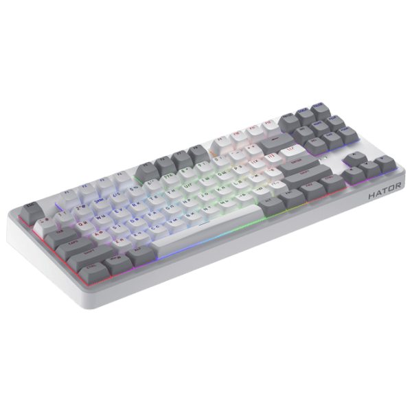 Tastatură Hator Rockfall 3 Mecha TKL Fără fir / White photo 2
