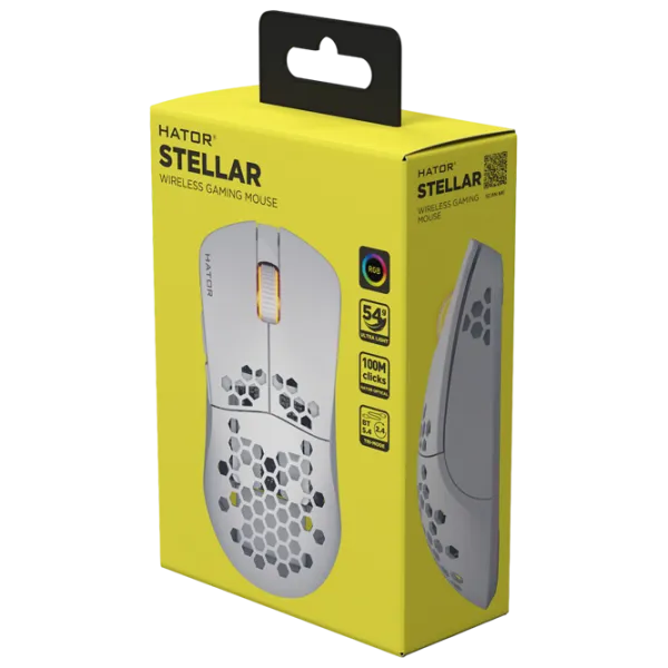 Mouse Hator Stellar USB / White photo 4