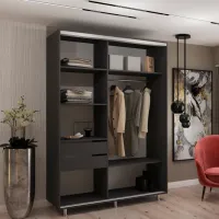 Dulap My-Style Cupe 190 x 60 x 230 / PAL / Anthracite photo 3