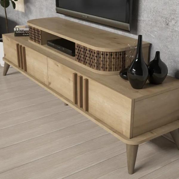 Тумба под телевизор Trendy Eylul 39 x 168 x 51см / ДСП photo 4