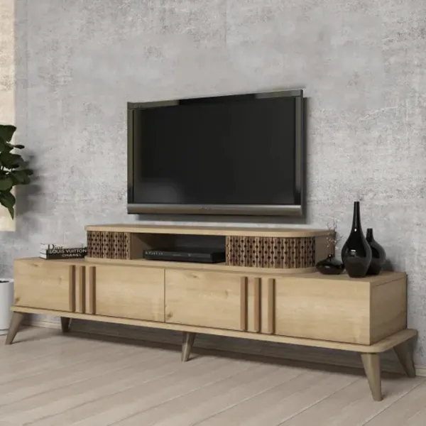 Тумба под телевизор Trendy Eylul 39 x 168 x 51см / ДСП photo 6
