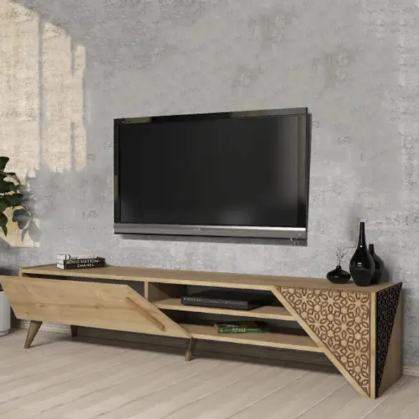 Тумба под телевизор Trendy Beril 2 37 x 180 x 40см / ДСП photo 4