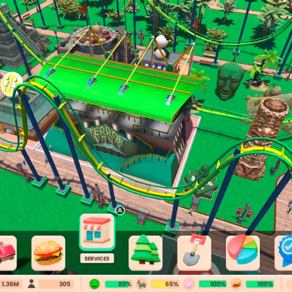 RollerCoaster Tycoon Adventures Deluxe Game for PlayStation 4 photo 2
