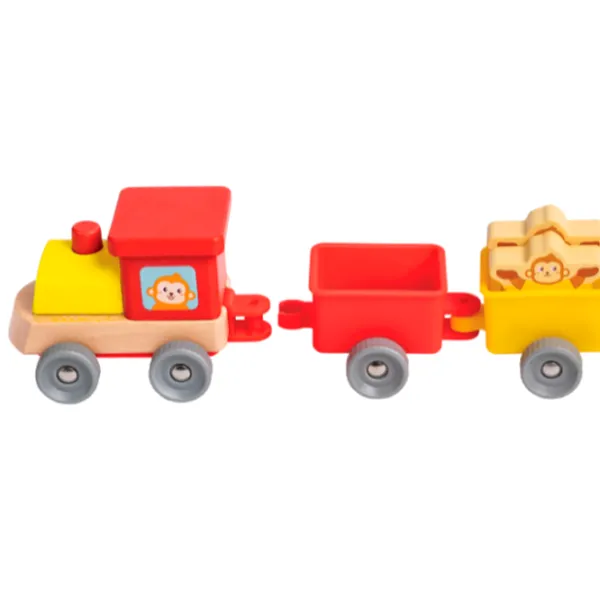 Jucărie interactivă Hape Trenul cu numere și maimuțe E1075 1+ / Multicolor Multicolor photo 5
