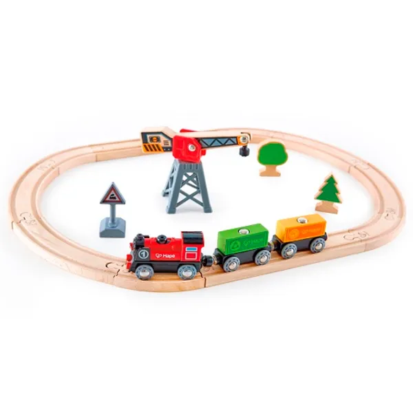 Поезд Hape Поезд для доставки товаров E3731  / / Разноцветный Разноцветный photo 2