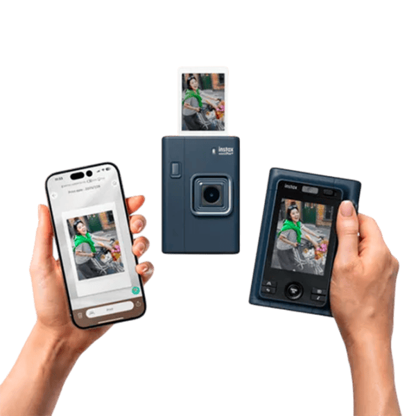 Cameră foto FujiFilm Instax Mini LiPlay+ Compact CMOS/ Blue photo 4