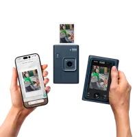 Cameră foto FujiFilm Instax Mini LiPlay+ Compact CMOS/ Blue photo 4