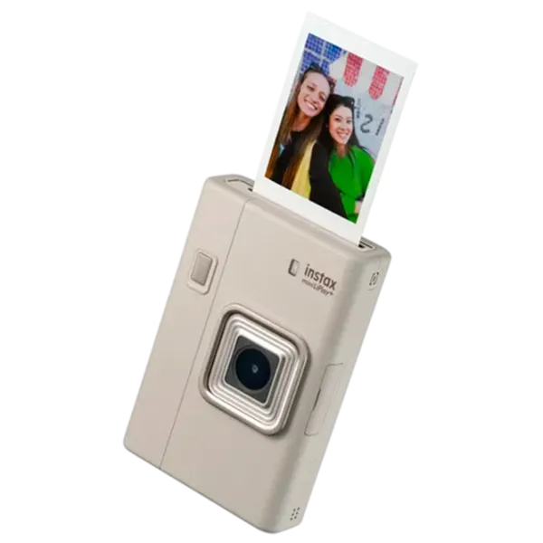 Cameră foto FujiFilm Instax Mini LiPlay+ Compact CMOS/ Beige photo 3