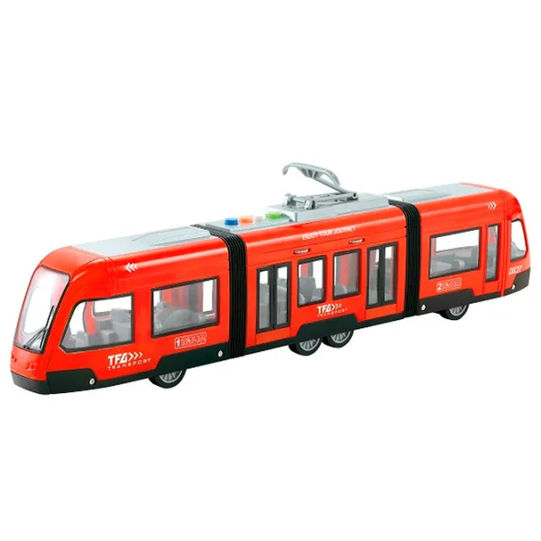 Tren Wenyi Tramvai cu fricțiune WY930A  / / Black Red photo 3