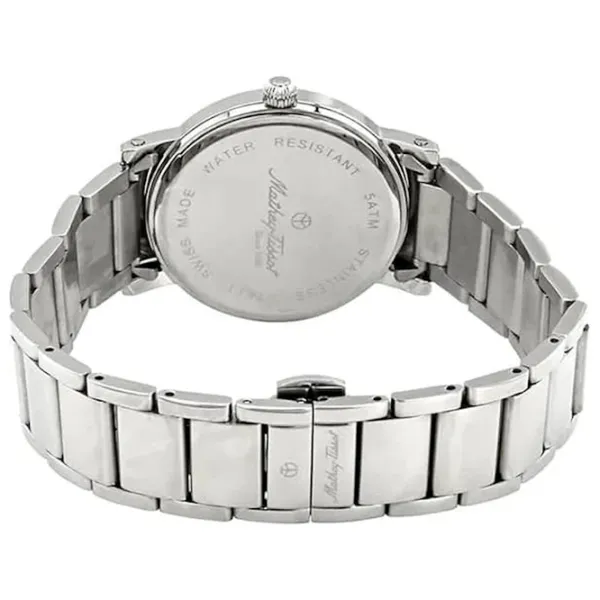Ceas de mână unisex Mathey-Tissot H611251MABU Cuarț / 38 mm photo 3