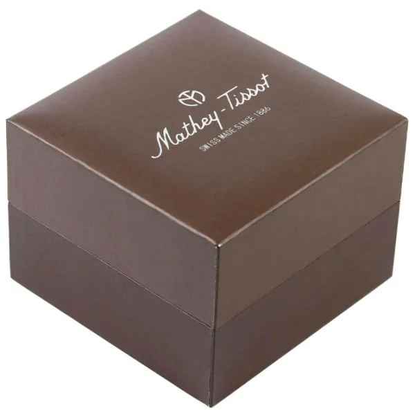 Ceas de mână unisex Mathey-Tissot H611251MABU Cuarț / 38 mm photo 5