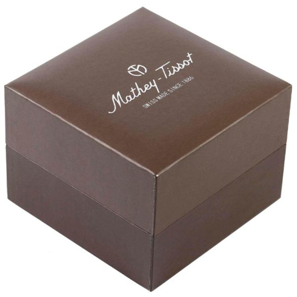 Ceas de mână unisex Mathey-Tissot H611251MABU Cuarț / 38 mm photo 5