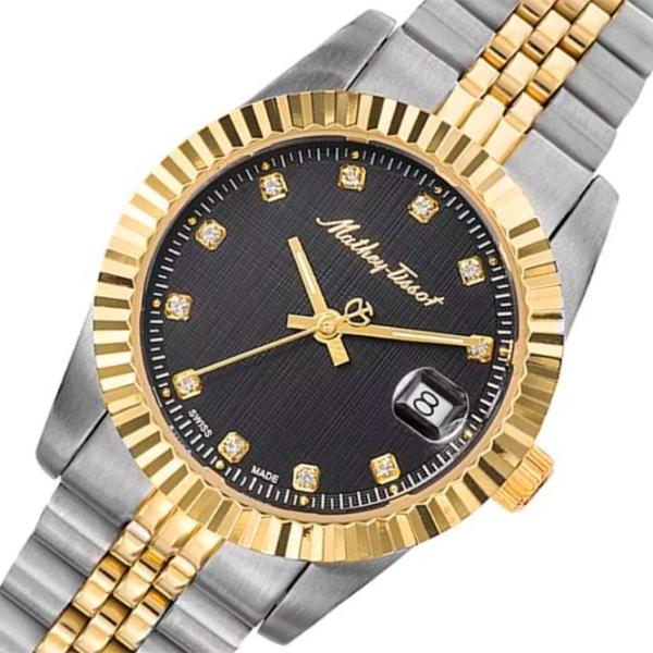 Ceas de mână pentru femei Mathey-Tissot D807BN Cuarț / 34 mm photo 4