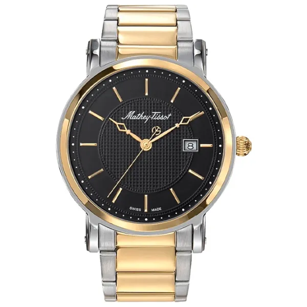 Наручные часы унисекс Mathey-Tissot H611251MBN Кварцевый / 38 мм photo 1