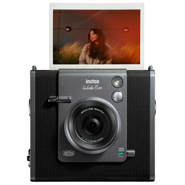 Cameră foto FujiFilm Instax Wide Evo  CMOS/ Black photo 2