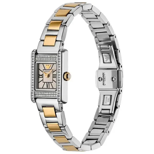 Ceas de mână pentru femei EMPORIO ARMANI AR11704 Cuarț / 27 x 20 mm photo 2
