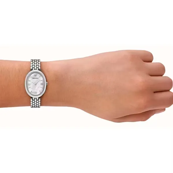 Ceas de mână pentru femei EMPORIO ARMANI AR11706 Cuarț / 34 x 26 mm photo 4