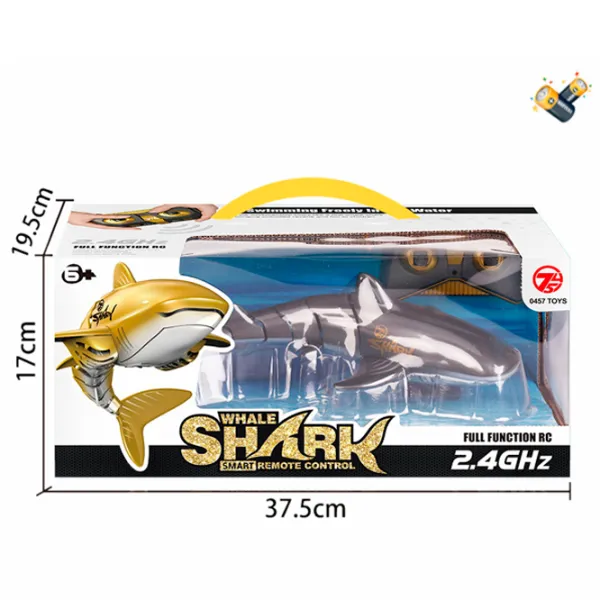 Jucărie interactivă Essa Toys Rechin 606-16 6+ / Gold Black photo 4