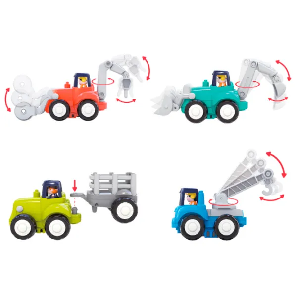 Set de mașini Hola Toys HA7906   / / Multicolor Multicolor photo 2