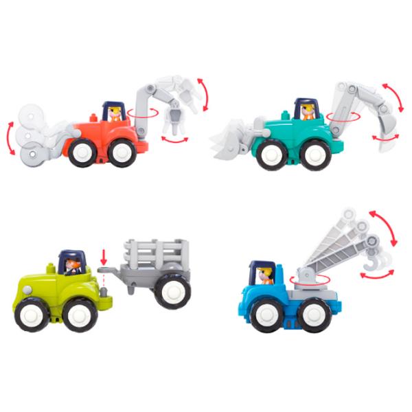Set de mașini Hola Toys HA7906   / / Multicolor Multicolor photo 2