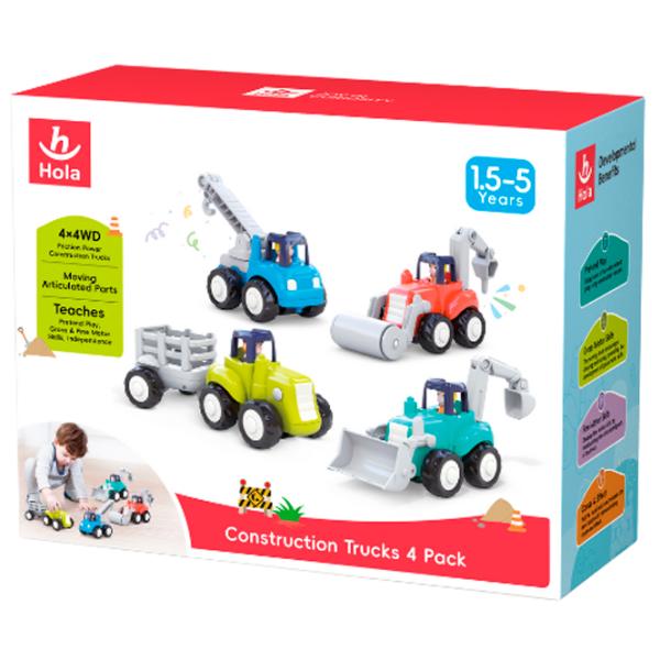 Set de mașini Hola Toys HA7906   / / Multicolor Multicolor photo 4
