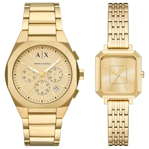 Ceas de mână unisex Armani Exchange AX7171SET Cuarț / 27 mm photo 1