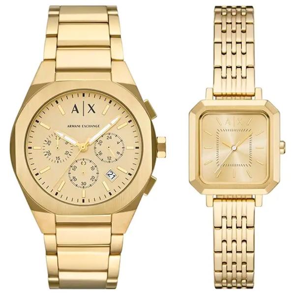 Ceas de mână unisex Armani Exchange AX7171SET Cuarț / 27 mm photo 1
