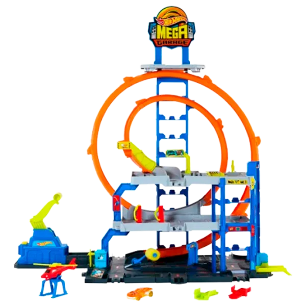 Set de mașini Hot Wheels Mega garaj cu buclă JBM74  / / Multicolor Multicolor photo 1