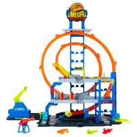 Set de mașini Hot Wheels Mega garaj cu buclă JBM74  / / Multicolor Multicolor