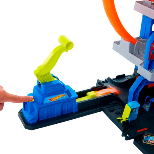 Set de mașini Hot Wheels Mega garaj cu buclă JBM74  / / Multicolor Multicolor photo 5