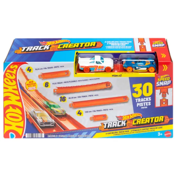 Set de mașini Hot Wheels Track Creator JDW42  / / Multicolor Orange photo 3