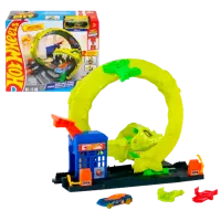 Set de mașini Hot Wheels City Atacul șarpelui JBM63  / / Multicolor Multicolor