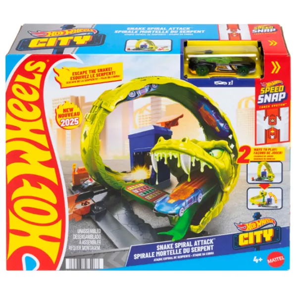 Set de mașini Hot Wheels City Atacul șarpelui JBM63  / / Multicolor Multicolor photo 3