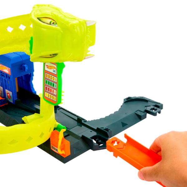 Set de mașini Hot Wheels City Atacul șarpelui JBM63  / / Multicolor Multicolor photo 4