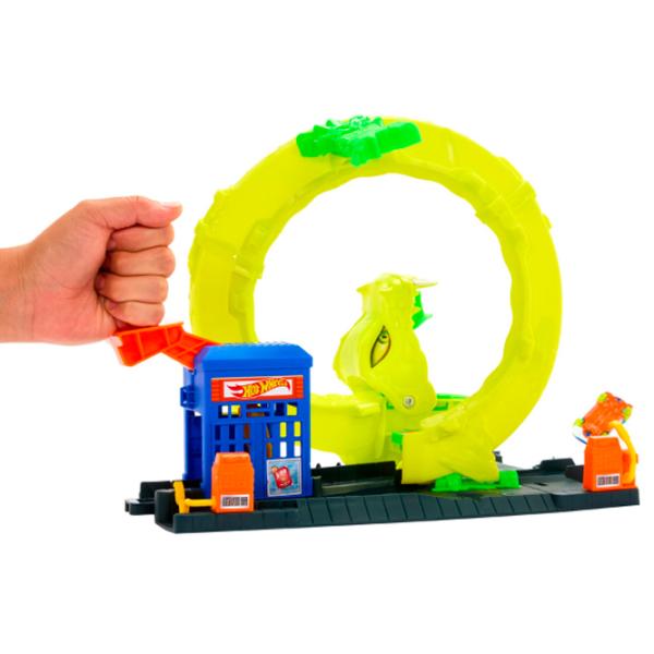 Set de mașini Hot Wheels City Atacul șarpelui JBM63  / / Multicolor Multicolor photo 6