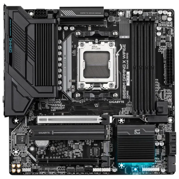 Placă de bază Gigabyte B850M GAMING X WF6E mATX / AMD B850M photo 1