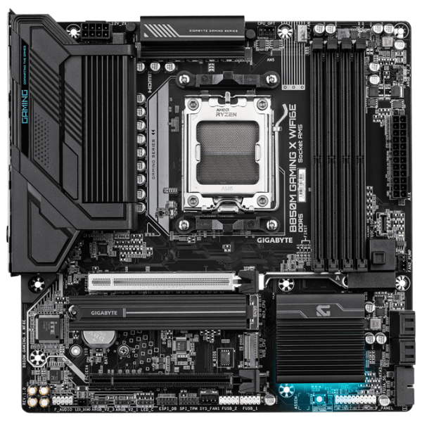 Placă de bază Gigabyte B850M GAMING X WF6E mATX / AMD B850M photo 1