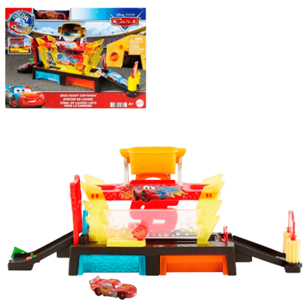 Set de mașini Hot Wheels Fulger McQueen JBM70  / / Multicolor Multicolor photo 1