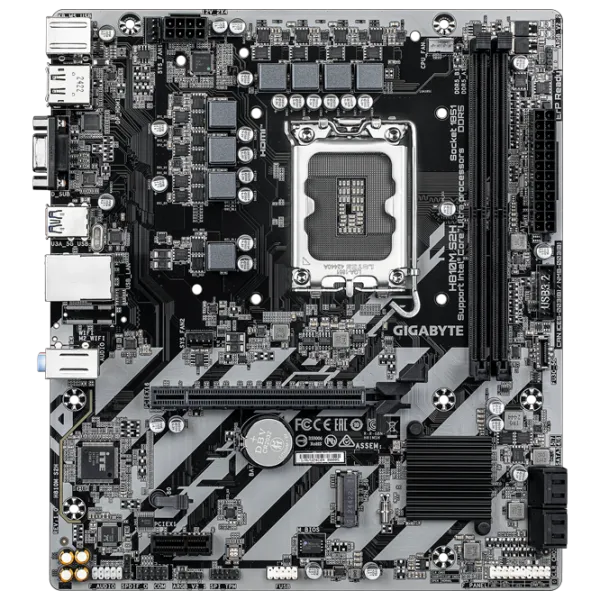 Placă de bază Gigabyte H810M S2H mATX / Intel H810M photo 1