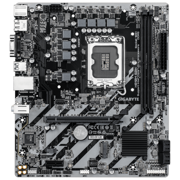 Placă de bază Gigabyte H810M S2H mATX / Intel H810M photo 1