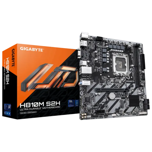 Placă de bază Gigabyte H810M S2H mATX / Intel H810M photo 2