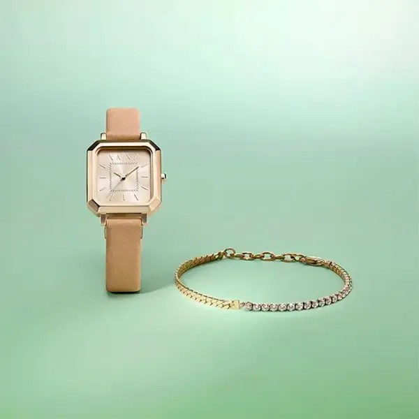 Ceas de mână pentru femei Armani Exchange AX7172SET Cuarț / 27 mm photo 3