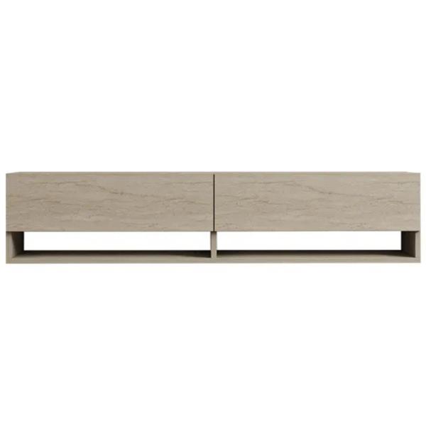 Тумба под телевизор Trendy Arges-Travertin 31 x 141 x 30см / ДСП photo 1