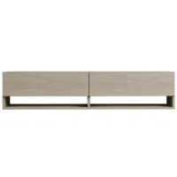 Тумба под телевизор Trendy Arges-Travertin 31 x 141 x 30см / ДСП