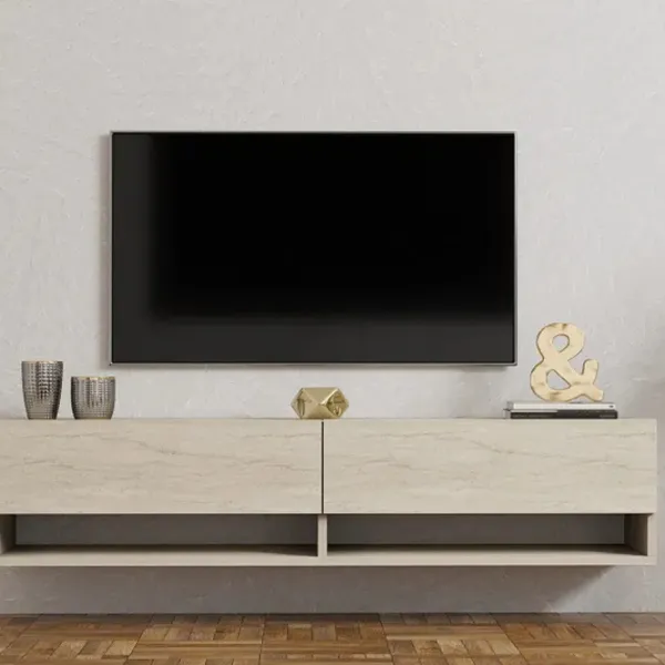 Тумба под телевизор Trendy Arges-Travertin 31 x 141 x 30см / ДСП photo 4