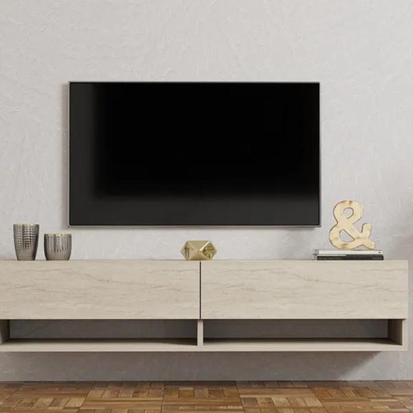 Тумба под телевизор Trendy Arges-Travertin 31 x 141 x 30см / ДСП photo 4