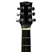 Chitară electro-acustică Enjoy E41-DDL CE BK 4/4, Dreadnought, Black photo 4