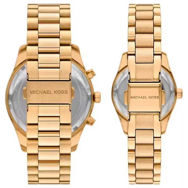 Ceas de mână pentru сuplu MICHAEL KORS MK4950SET Cuarț / 48 mm photo 5