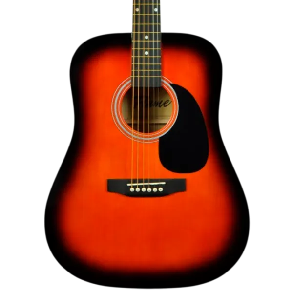 Акустическая гитара Flame FG229-41 SB 4/4, Dreadnought, Sunburst photo 4