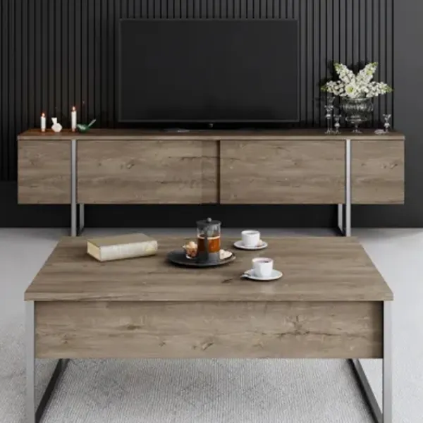 Тумба под телевизор Trendy Luxe 50 x 180 x 30см / ДСП photo 4